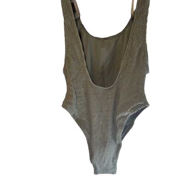 1Aerie one piece swimsuit size small in green - Picture 2 of 6